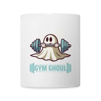 Gym Ghoul Drôle Halloween Fitness Motif - Mug blanc - blanc - Devant