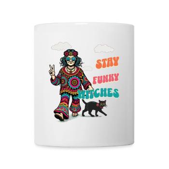Halloween Kostüm Hexenliebhaber Design - Tasse - Weiß - Vorne