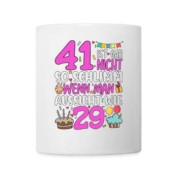 41 isn't so bad - Mug - white - Front