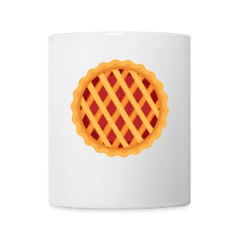Pie Karneval Kostüm Verkleidung Fasching Pies Cake - Tasse - Weiß - Vorne