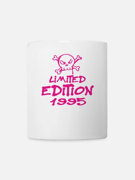 Limited Edition 1995 Geburtstag 1995 Geboren - Tasse - Weiß