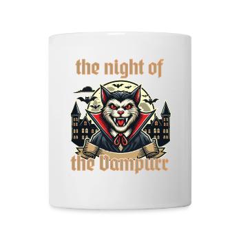 Vampire Cat Night of the Steamer - Mug - white - Front