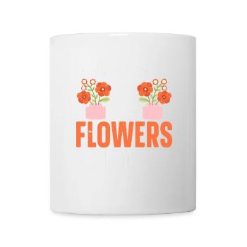 Fleuriste Fleur Florale Fleuristerie - Mug blanc - blanc - Devant