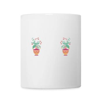 Fleuriste Fleur Florale Fleuristerie - Mug blanc - blanc - Devant