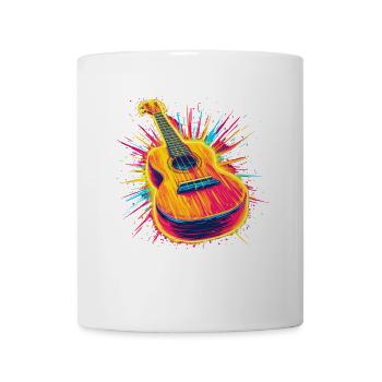 Ukulele Retrowave - Tasse - Weiß - Vorne