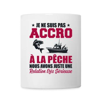 I'm Not Addicted To Fishing | Fisherman Gift - Mug - white - Front