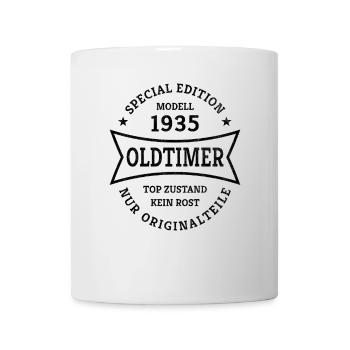 90. Geburtstag Jahrgang 1935 Oldtimer 90 Jahre - Tasse - Weiß - Vorne