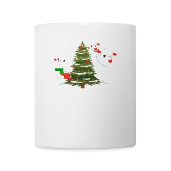 Noël de l’ours polaire - Mug blanc - blanc - Devant