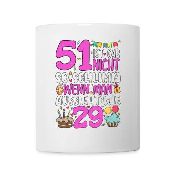 51 isn't so bad - Mug - white - Front