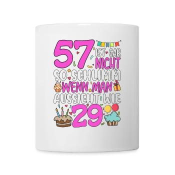 57 is not so bad - Mug - white - Front