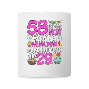 58 is not so bad - Mug - white - Front