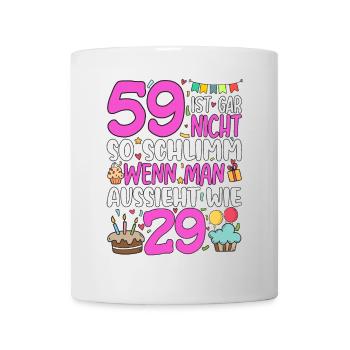 59 isn't so bad - Mug - white - Front