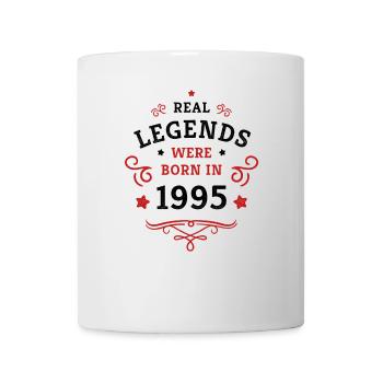 Legends are born in 1995 30th birthday - Mug - white - Front