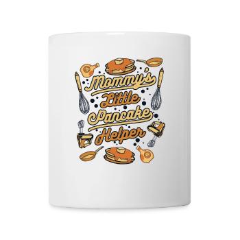 Recettes d’aide aux petites crêpes de maman Flapjack - Mug blanc - blanc - Devant