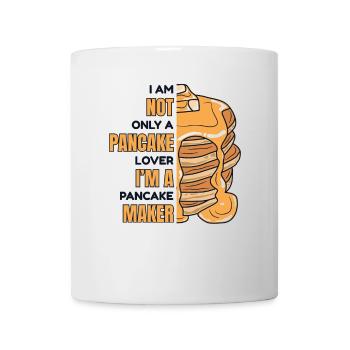 Pancake Lover Maker Rezepte Flapjack Liebhaber - Tasse - Weiß - Vorne