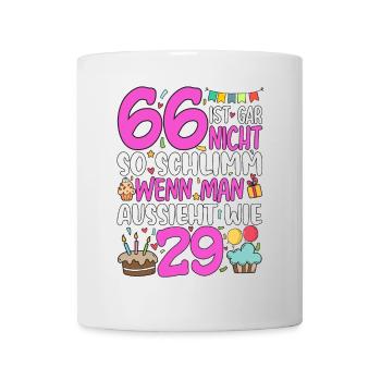 66 isn't so bad - Mug - white - Front