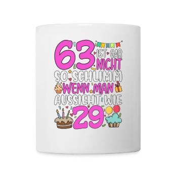 63 isn't so bad - Mug - white - Front