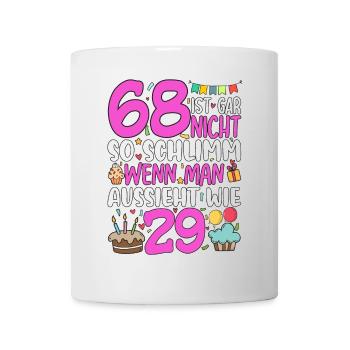 68 isn't so bad - Mug - white - Front