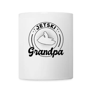 Jetski Grand-père Chauffeur de jetski Grand-père Cavalier de jetski - Mug blanc - blanc - Devant
