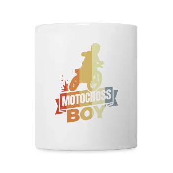 Little motocross rider - Mug - white - Front