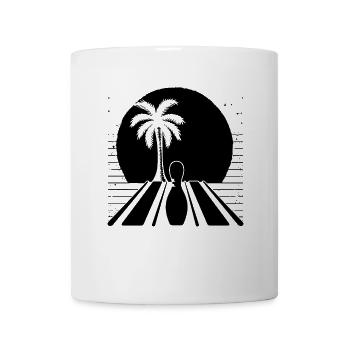 Bowling Zeichnung - Tasse - Weiß - Vorne