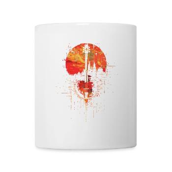 Banjo Retrowave - Mug - white - Front