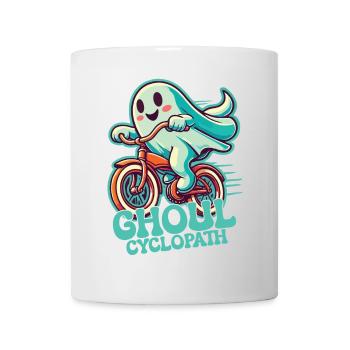 Fun Ghost Bike Adventure - Mug - white - Front