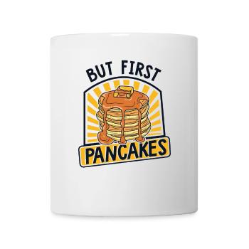 Mais d’abord recettes de crêpes Griddlecake Lover - Mug blanc - blanc - Devant