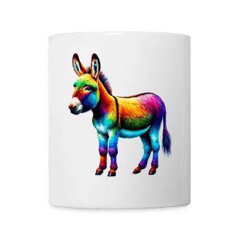 Esel-Maultier - Tasse - Weiß - Vorne