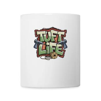 Diy-teppich Lustiger Teppich Tufting - Tasse - Weiß - Vorne