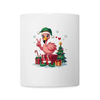 Flamingo Elfe - Tasse - Weiß - Vorne