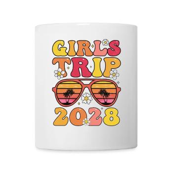 Voyage entre filles 2028 - Mug blanc - blanc - Devant