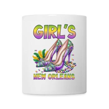 Voyage entre filles à la Nouvelle-Orléans - Mug blanc - blanc - Devant