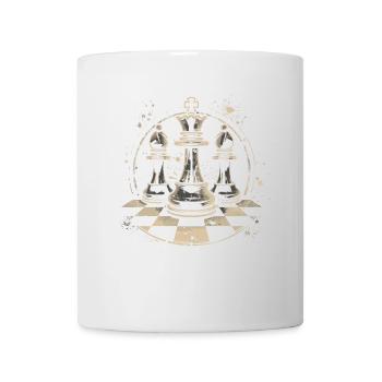 Chess Pieces Drawing - Mug - white - Front