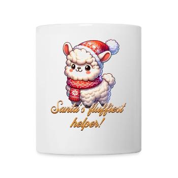Alpaca - Santa's little helper! - Mug - white - Front