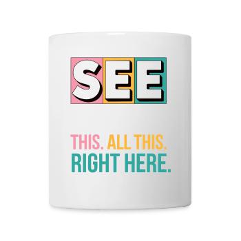 See This Is Why I Wanted To Stay Home Funny Introv - Mug - white - Front