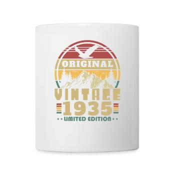Original 1935 Vintage Retro Anniversary Gift - Mug - white - Front