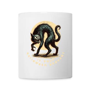 Is Halloween enough cat - Mug - white - Front