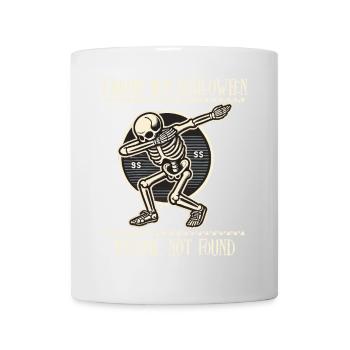 Humor Fehler 404 Halloween Kostüm Nicht Gefunden - Tasse - Weiß - Vorne