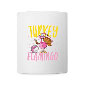 I don t see any turkey i m flamingo - Tasse - Weiß - Vorne
