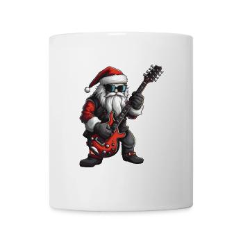 Santa Claus Guitar Santa - Mug - white - Front