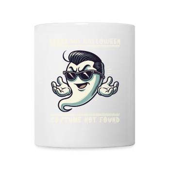 Lustig Error 404 Halloween Kostüm Nicht Gefunden - Tasse - Weiß - Vorne