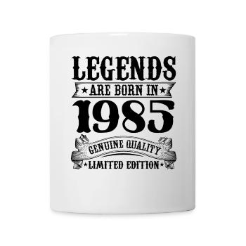 Legends are born in 1985 Birthday 40 Years - Tasse - Weiß - Vorne