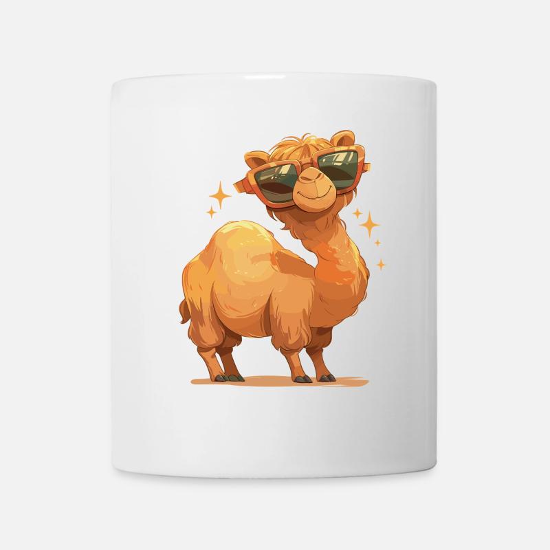 Camel Kamele Kamel - Tasse - Weiß