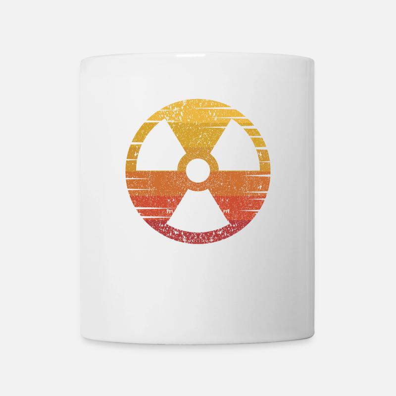 Retro Uranium Nuclear Power Plant Energy Nuclear - Mug - white