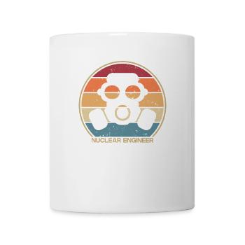 Retro Nuclear Power Plant Energy Uranium Nuclear - Mug - white - Front
