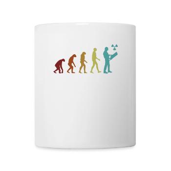 Nuklearingenieur Evolution Uranenergie Kernenergie - Tasse - Weiß - Vorne