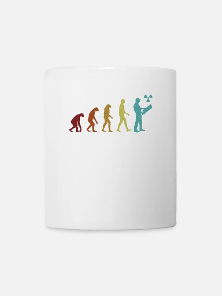 Nuklearingenieur Evolution Uranenergie Kernenergie - Tasse - Weiß