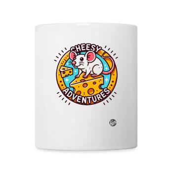 Cheese Adventure of a Mouse - Mug - white - Front
