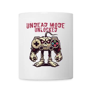 Manette de jeu Zombie : Mode Mort-vivant - Mug blanc - blanc - Devant